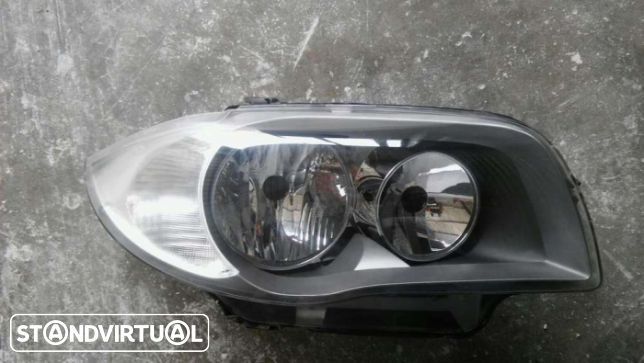 Farol passageiro bmw serie 1 2010
