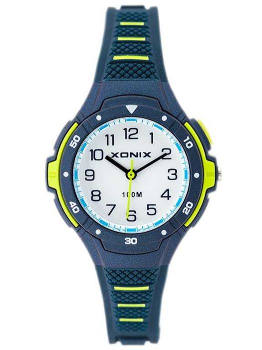 Zegarek damski XONIX AAC-006 wodoszczelny z iluminatorem Niebieski