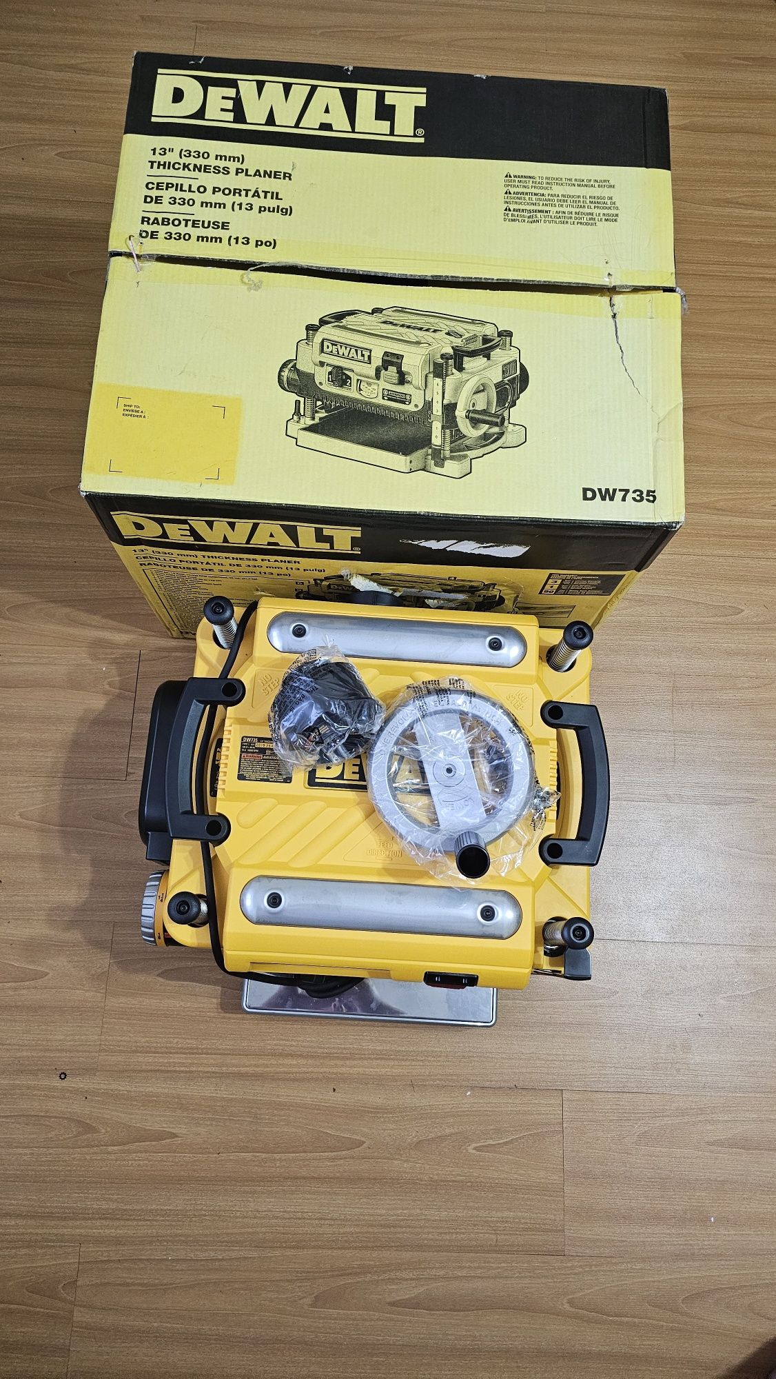 DW735 рейсмус станок девалт DEWALT рейсмус