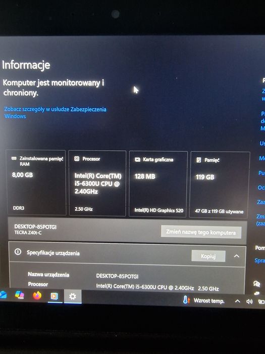 Toshiba teraz z40t