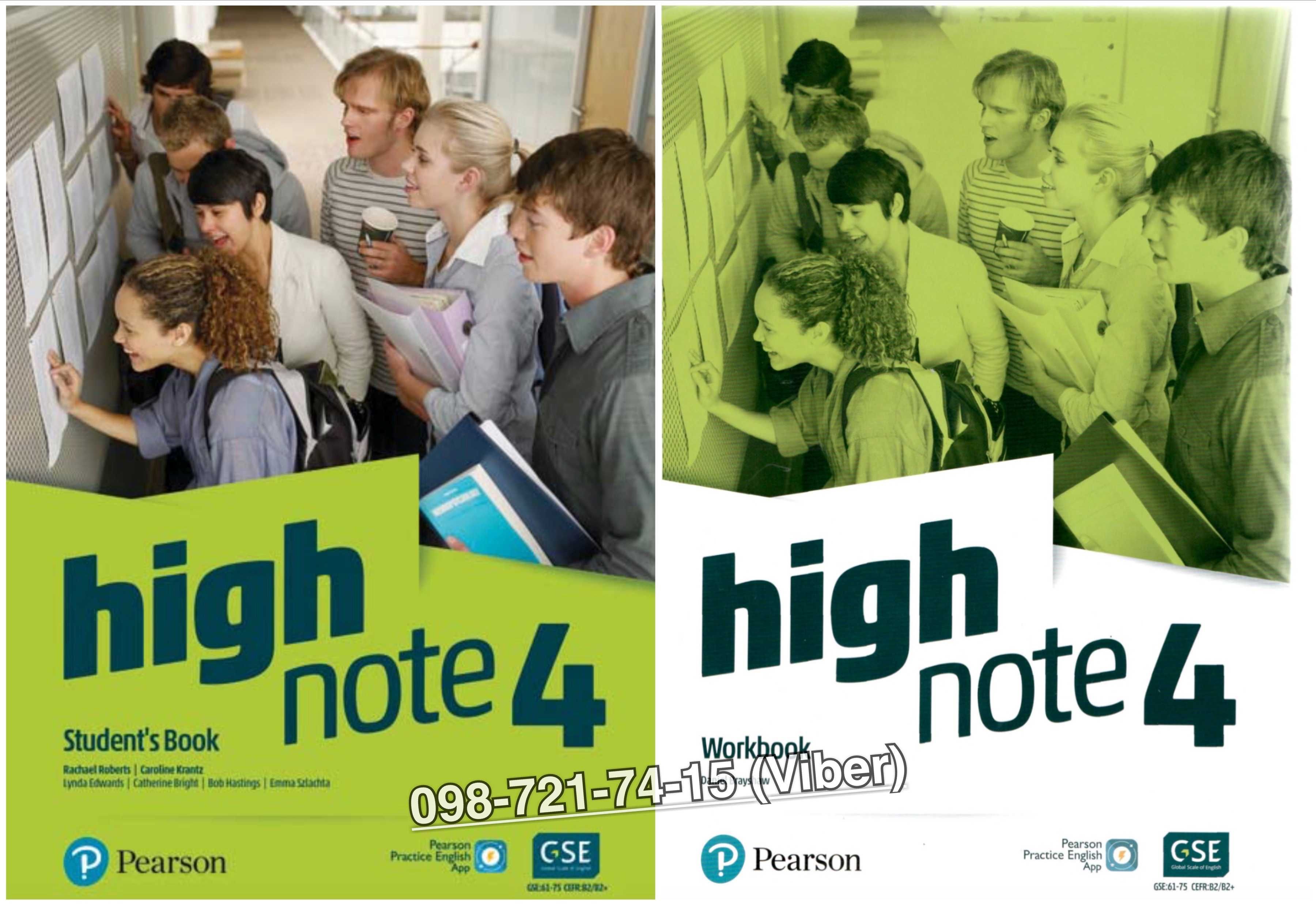 High Note 4. Student’s Book + Workbook +CD