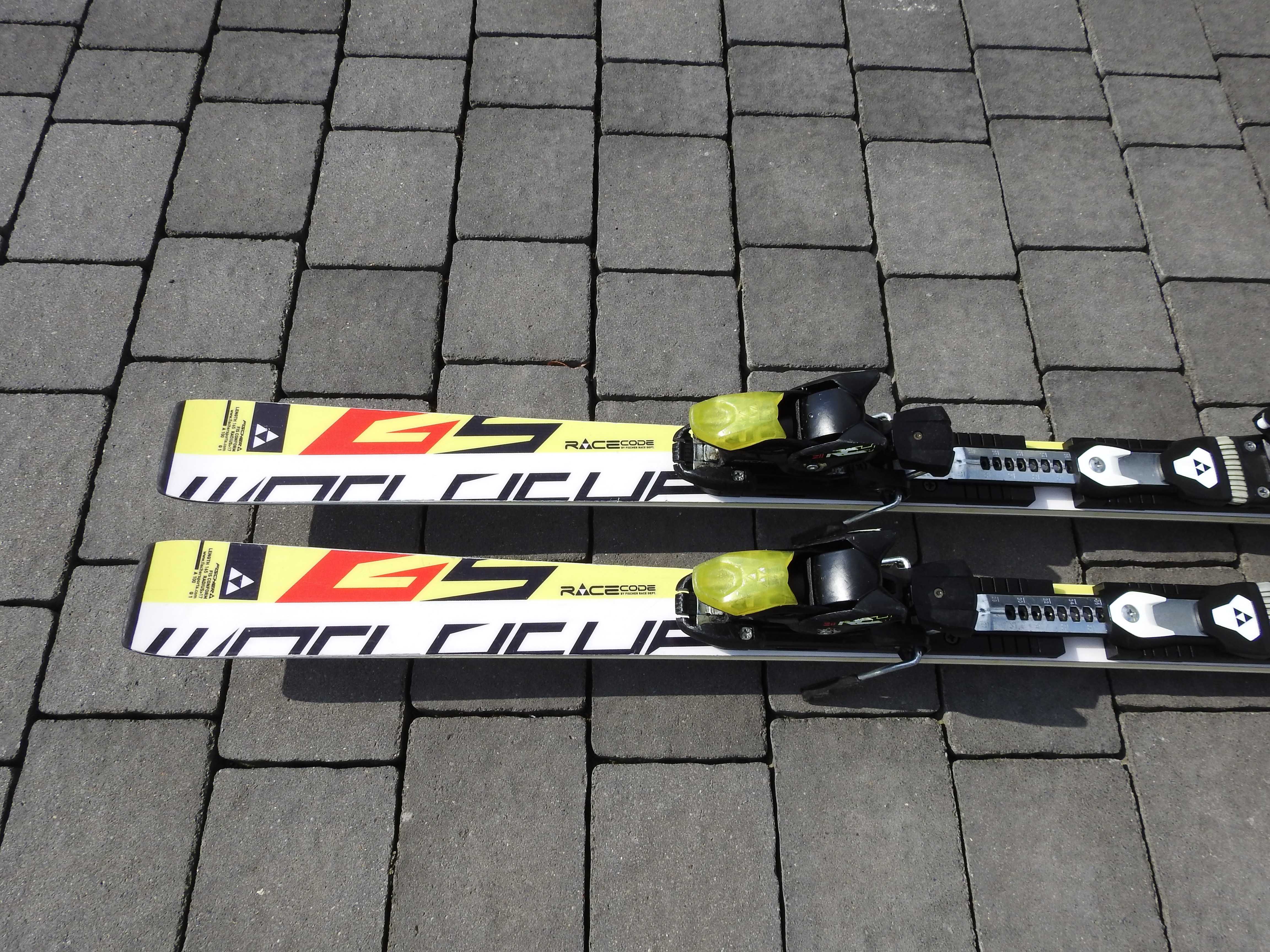 Narty Fischer Titanium 0,8 GS, długość 165 cm, austriackie