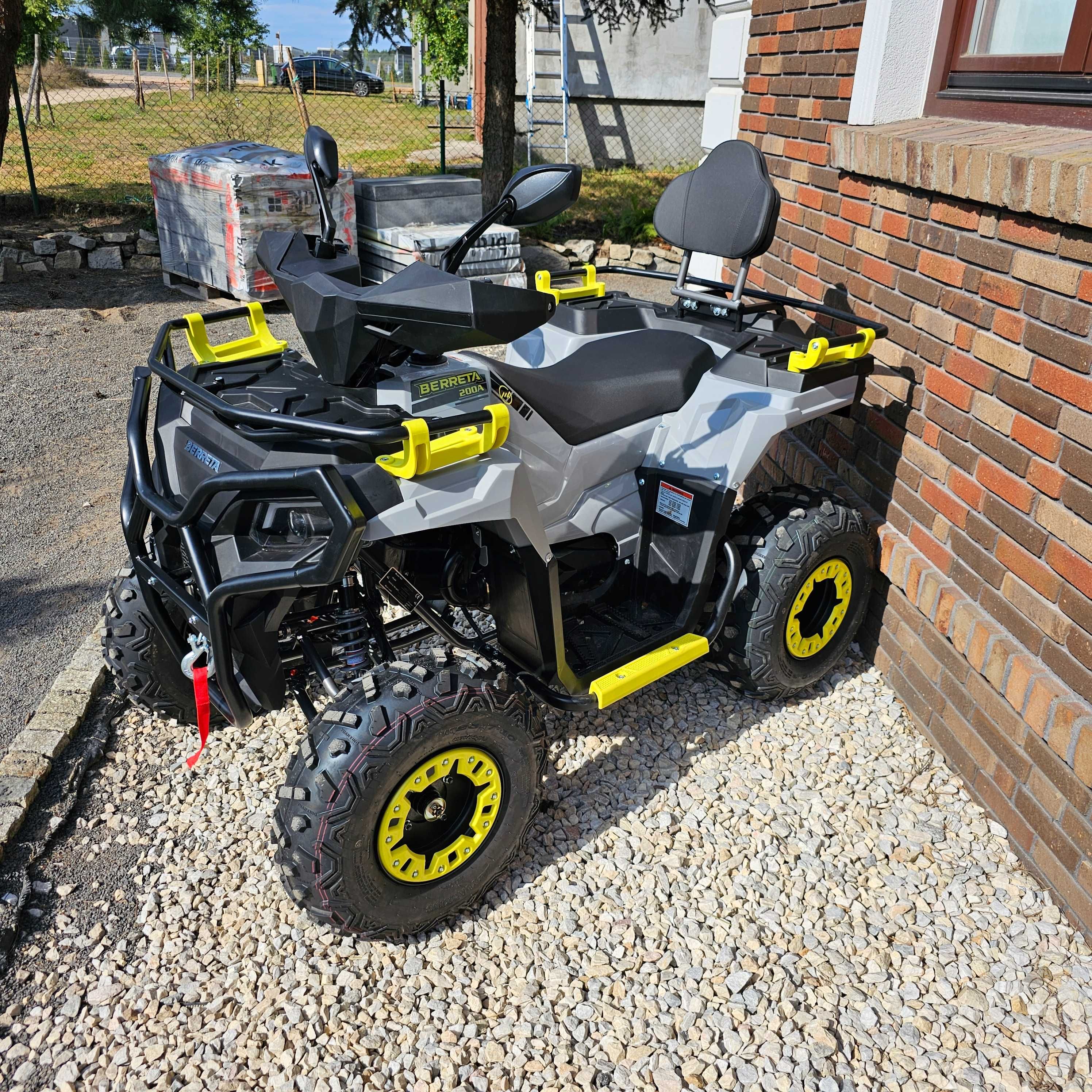 Quad Mikilon Berreta 200 cc hummer HAK wyciągraka RATY DOWÓZ KXD
