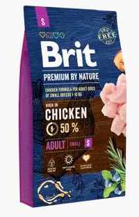 Корм Brit Premium Adult S для дорослих собак дрібних порід