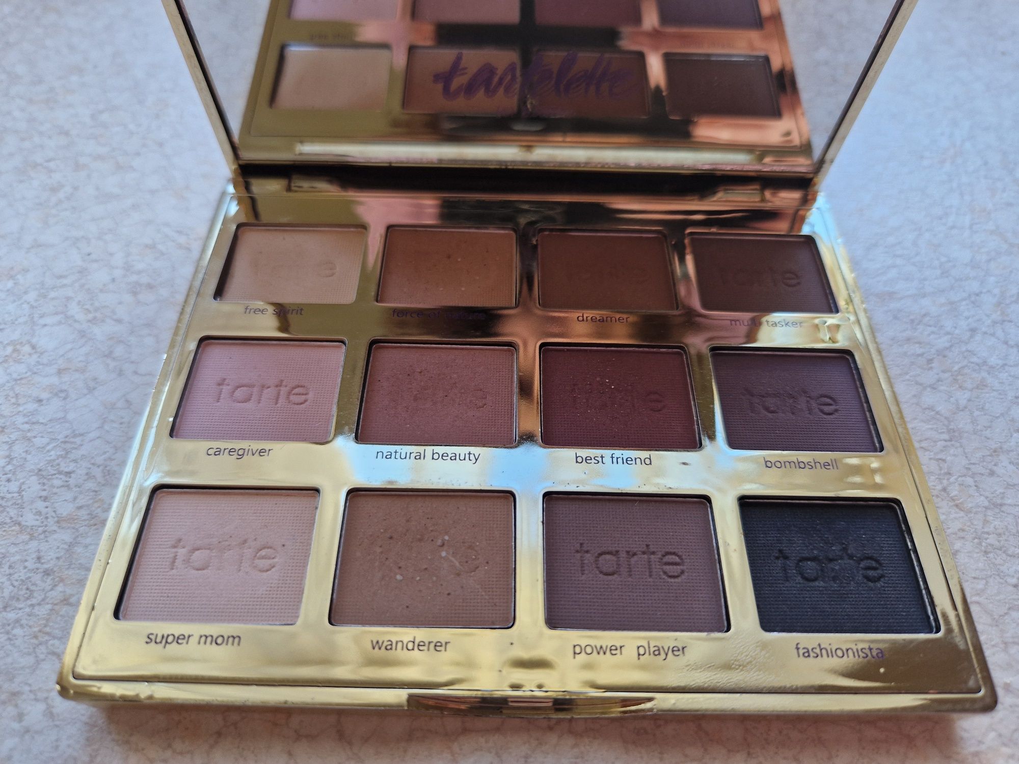Paleta cieni tarte amazon clay matte