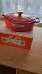 Garnek owalny żeliwny LE CREUSET 3,4 L.