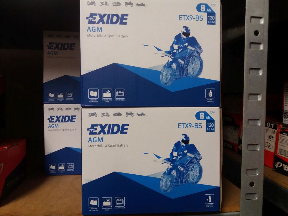 Akumulator motocyklowy EXIDE 4Ah ETX5L-BS YTX5L-BS Warszawa Wilanów