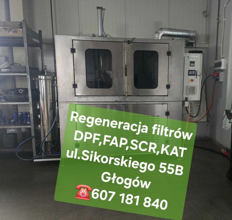 Regeneracja Czyszczenie Filtrów DPF SCR FAP KAT
