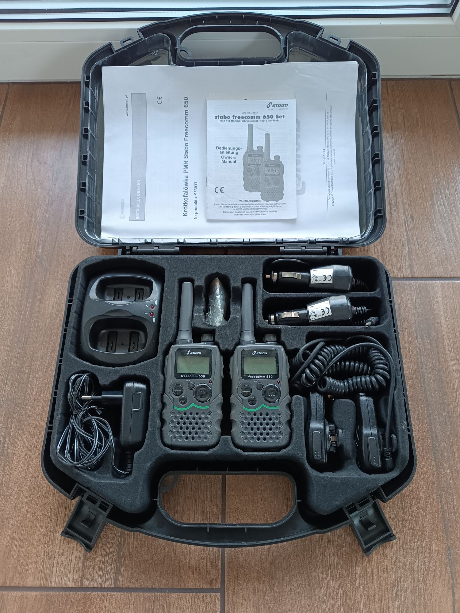 Krótkofalówka, radiotelefon