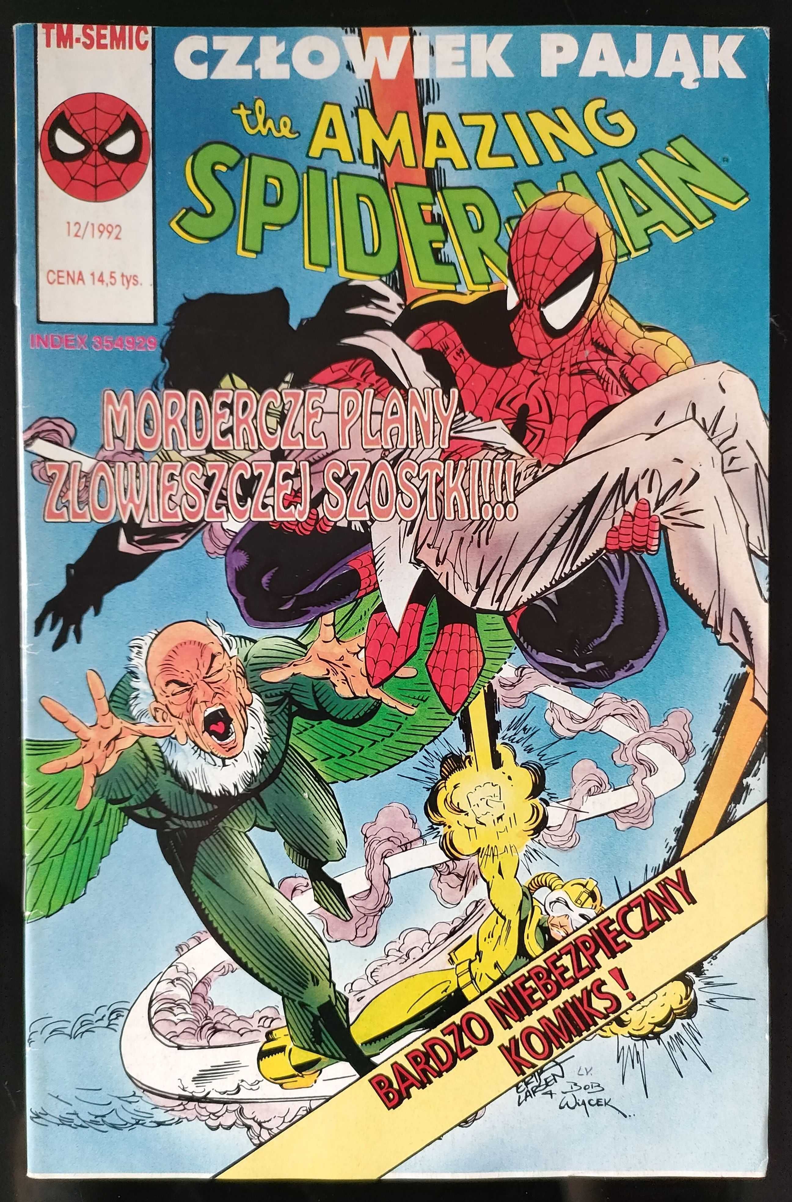 Komiks The Amazing Spider-Man - 12/92 - TM-Semic
