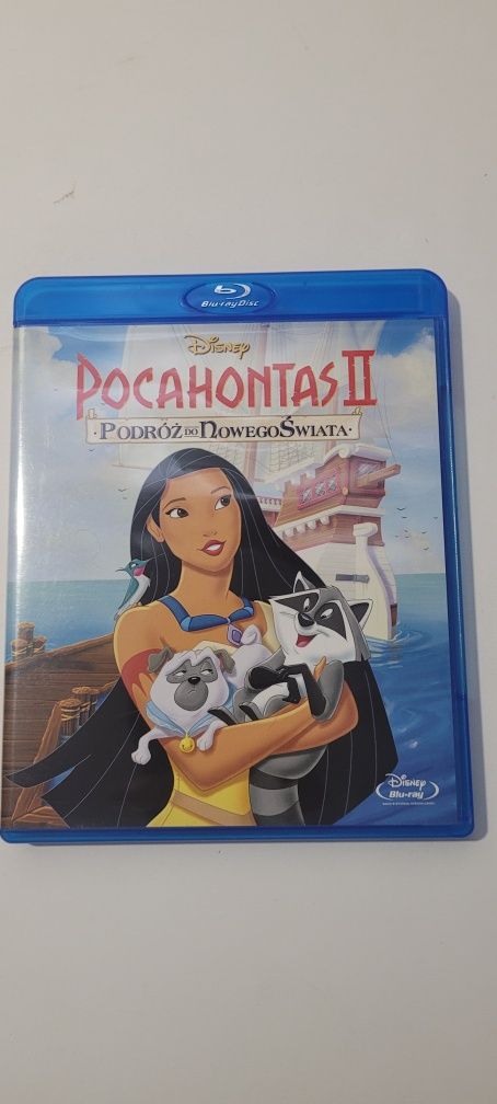 Pocahontas 2 - Podróż Do Nowego Świata Disney Księżniczka  Blu-ray