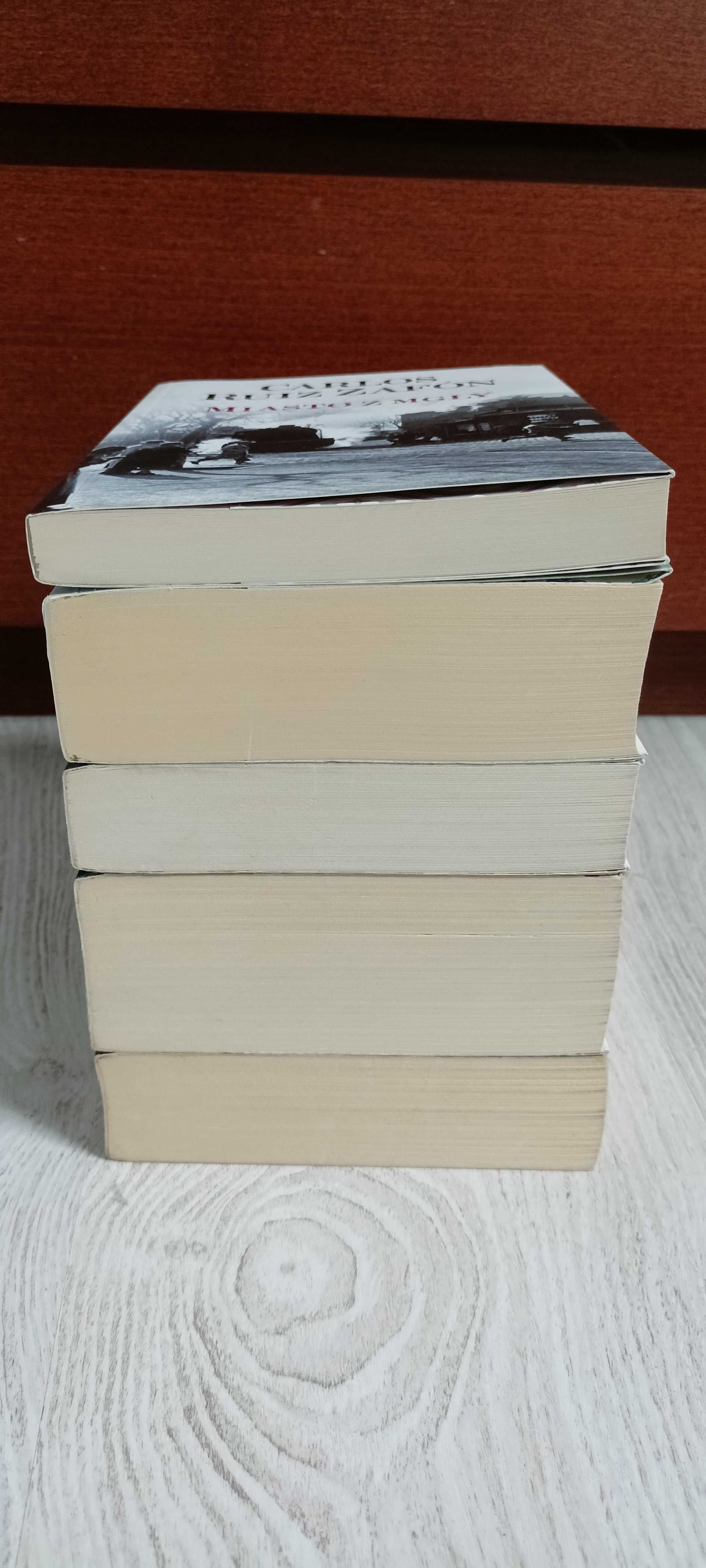 Carlos Ruiz Zafon Więzień nieba Cień wiatru Labirynt duchów Gra anioła