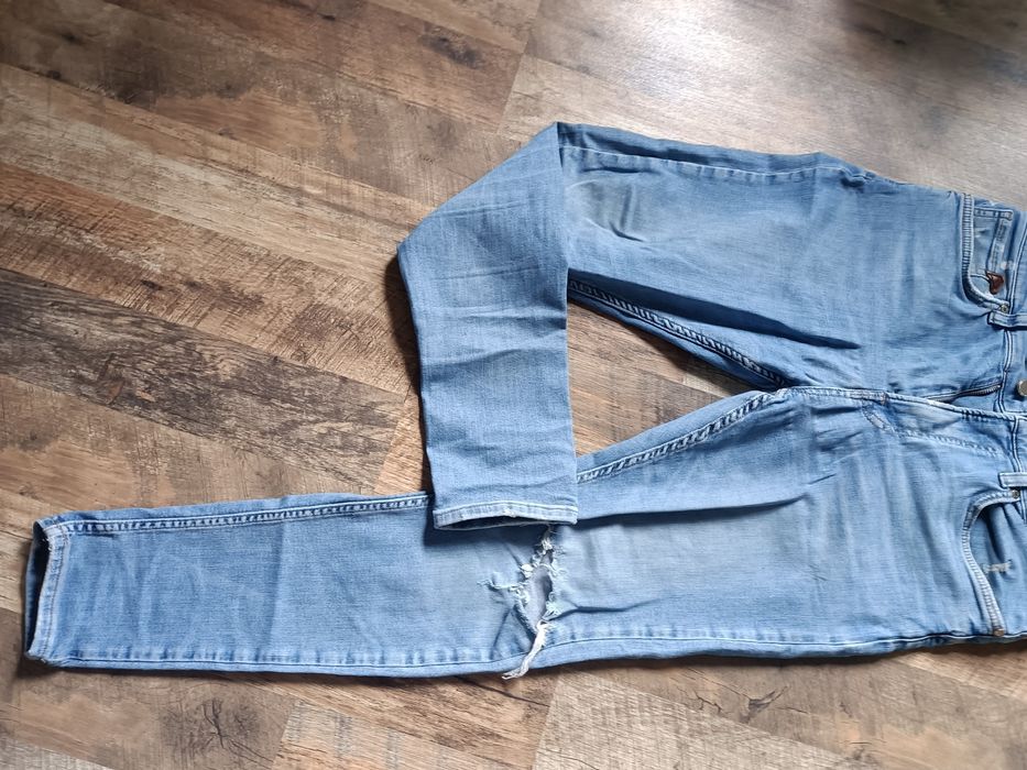 Spodnie jeansowe Zara męskie