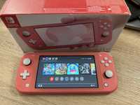 Nintendo Switch Lite Coral + FC24 + карта 128Гб