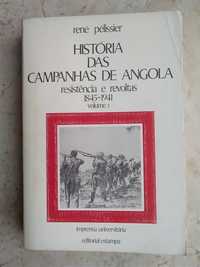 História das Campanhas de Angola - Volume I
