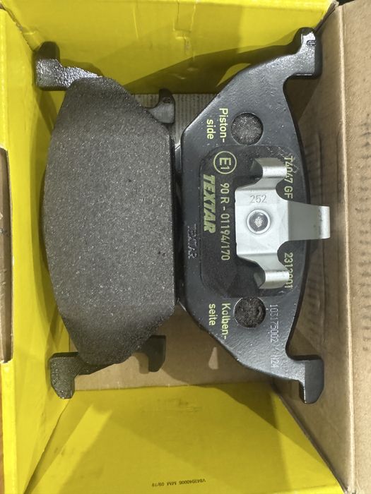 Klocki Tarcze Przód Textar