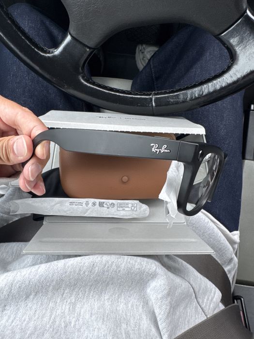 Rayban Meta Gen 2 Black Matte | Trans Grey