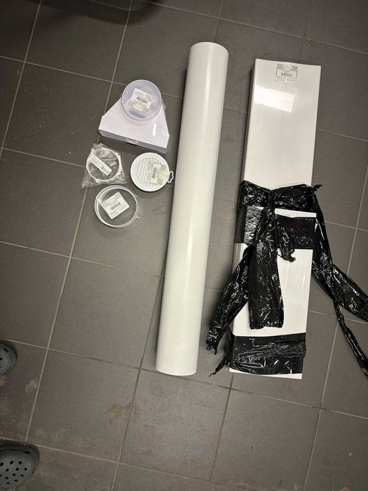 kanały i rury wentylacyjne airRoxy - różne rodzaje, cena za całość