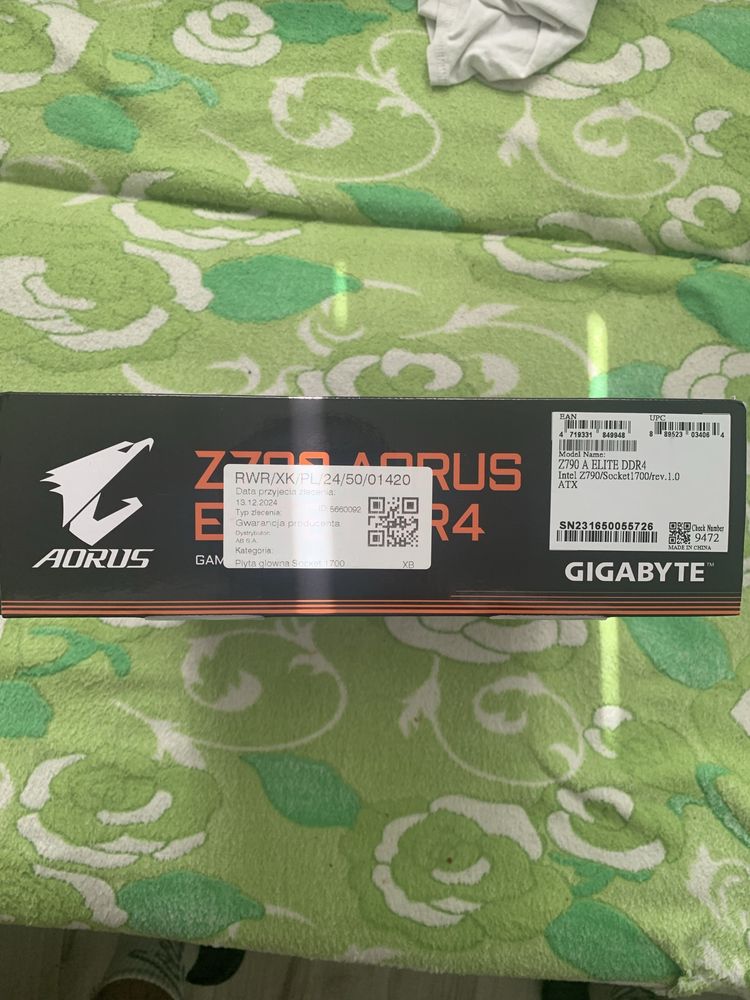 Płyta Glówna Gigabyte Z790 AORUS ELITE DDR4