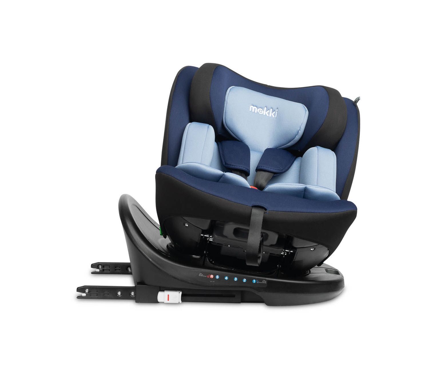 MOKKI I-SIZE 40-150 ISOFIX + TopTether Fotelik dla dziecka samochodowy