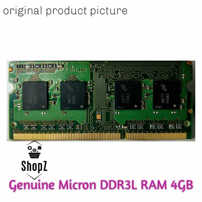 Memória RAM Portátil DDR3L 4GB – Micron & SK Hynix