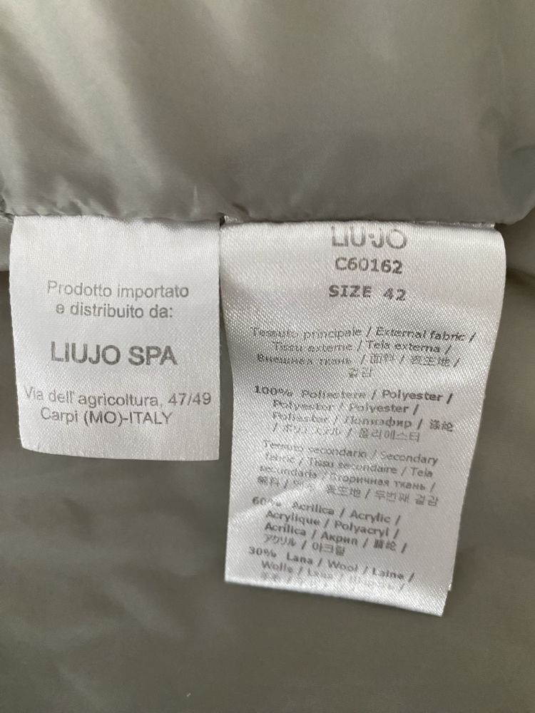 Damski płaszcz puchowy Liu Jo 42 rozmiar EU 36