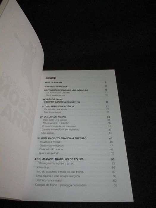 Livro Sucesso Segundo Nelson Évora Margarida Ganço Autografado