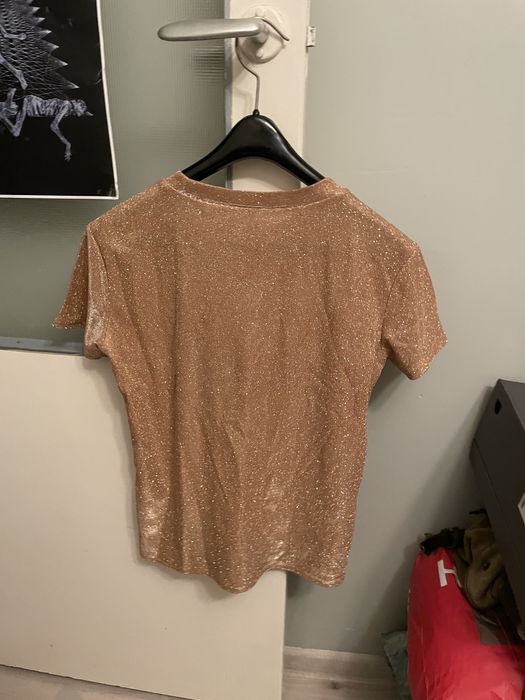 Bluzka imprezowa brokatowa