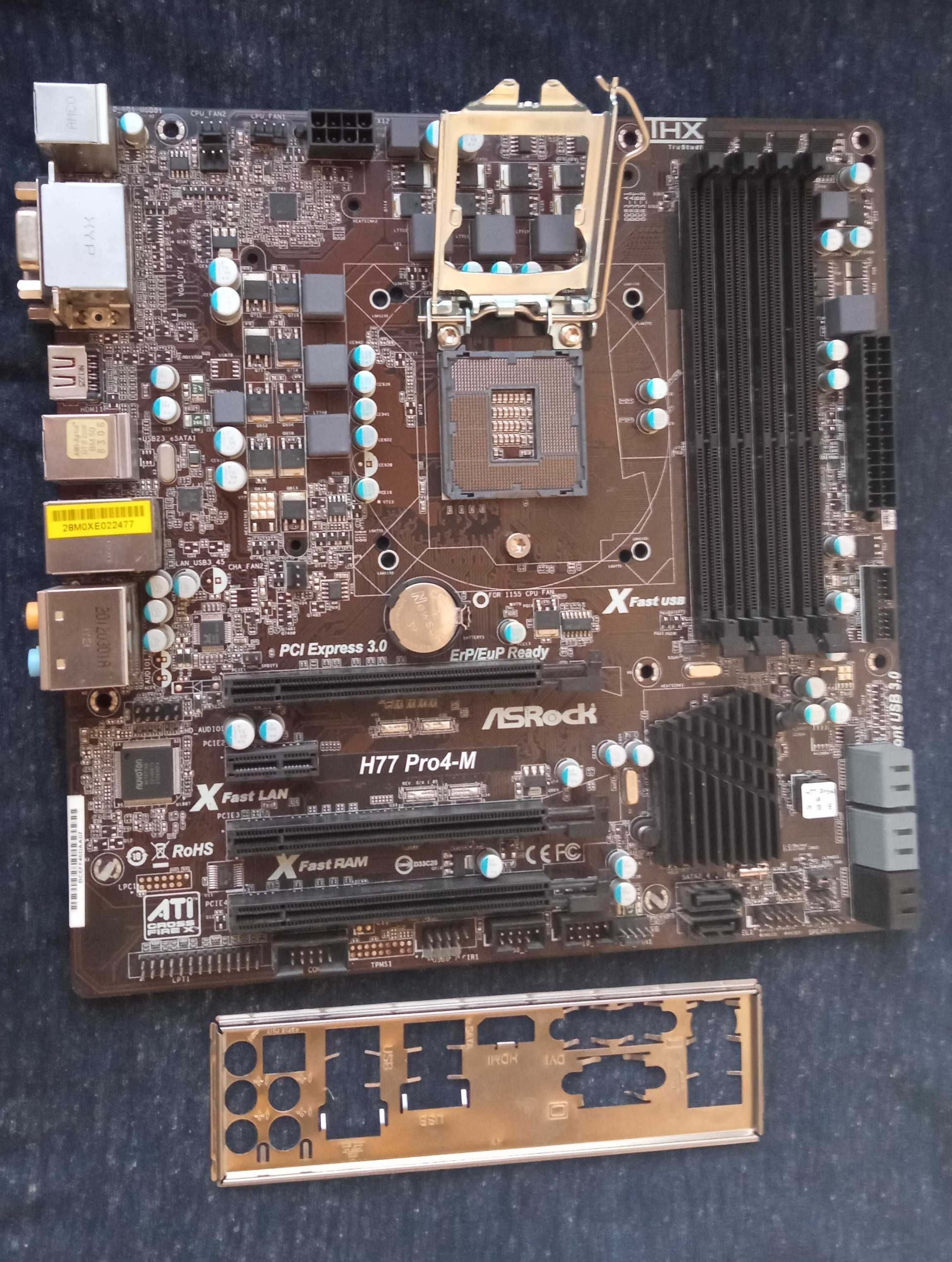 Материнская плата ASROCK H77M-PRO4, s1155