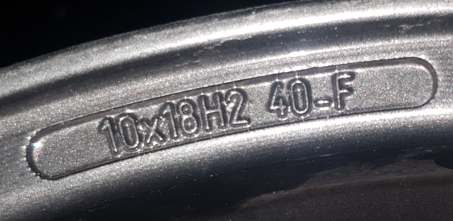 6 Jantes 18 5x100 sem pneus