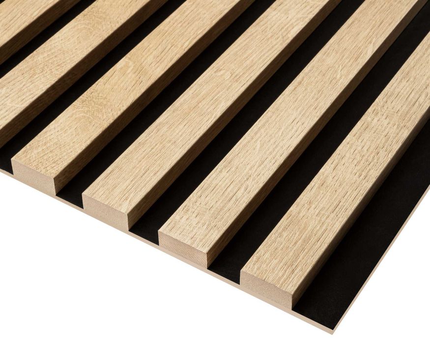 Lamele ścienne na płycie HDF - 275 cm x 40,5 cm -SANTA
