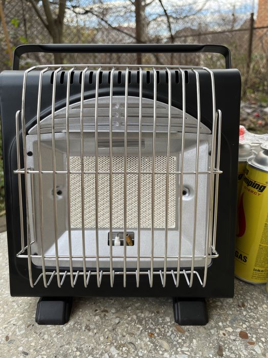 Газовий обігрівач + 4 шт балончики