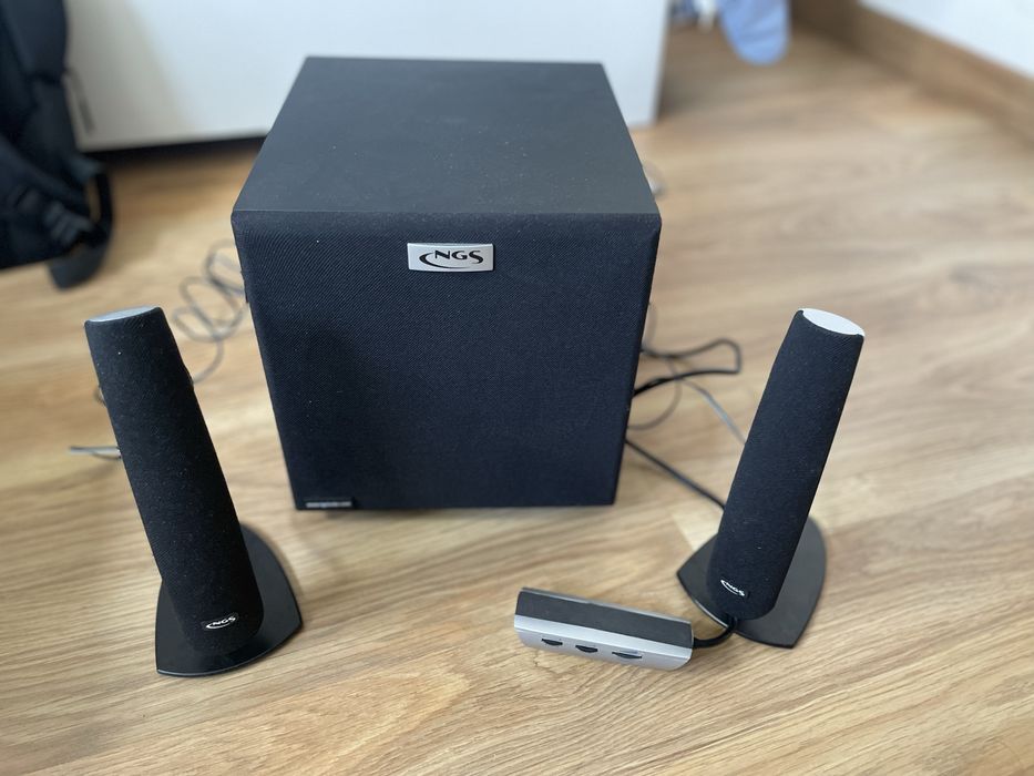 Aparelhagem com subwoofer