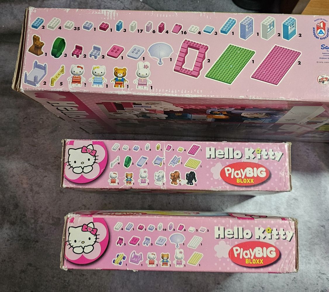 Klocki Hello Kitty 3 Zestawy + gratis