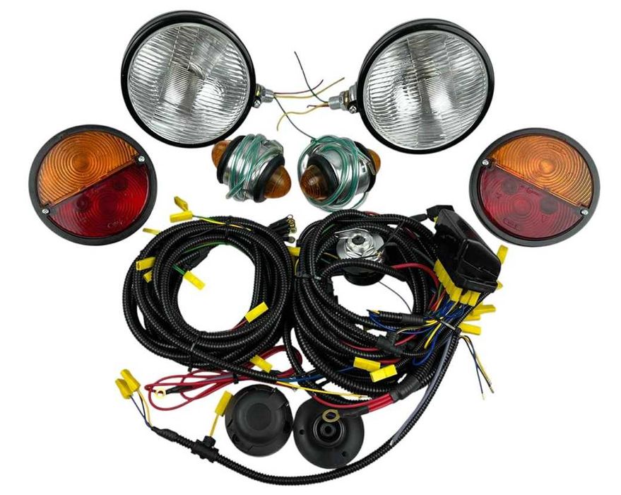 URSUS C-330 INSTALACJA elektryczna na Alternator PREMIUM + lampy