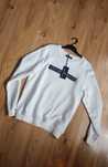 Bluza męska damska unisex PP biała kremowa napis Philipp Plein