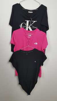 Zestaw Calvin Klein The North Face tshirt body