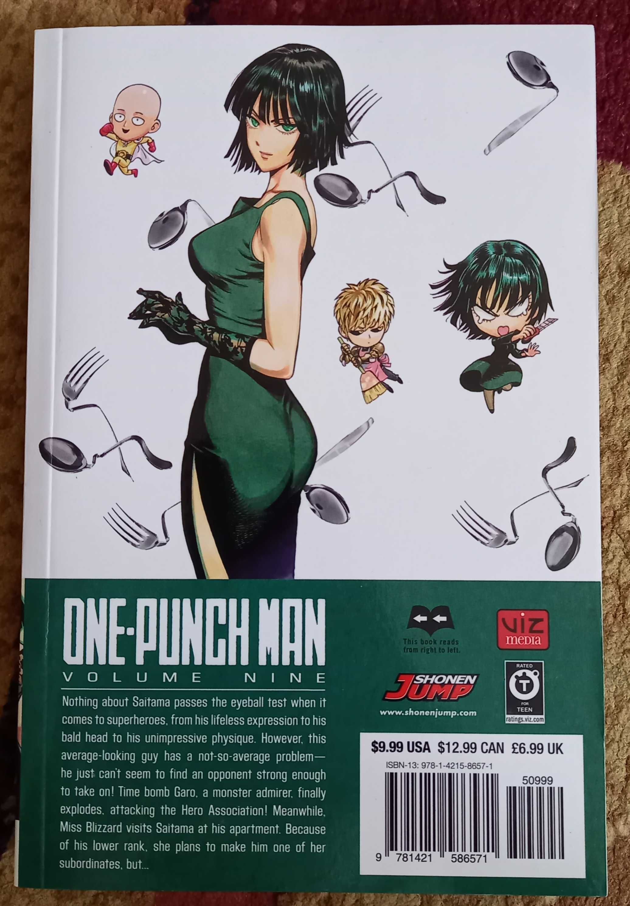 One-Punch man vol.9 (English/Angielski)