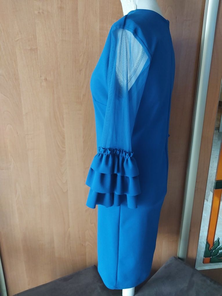Sukienka chabrowa r 36