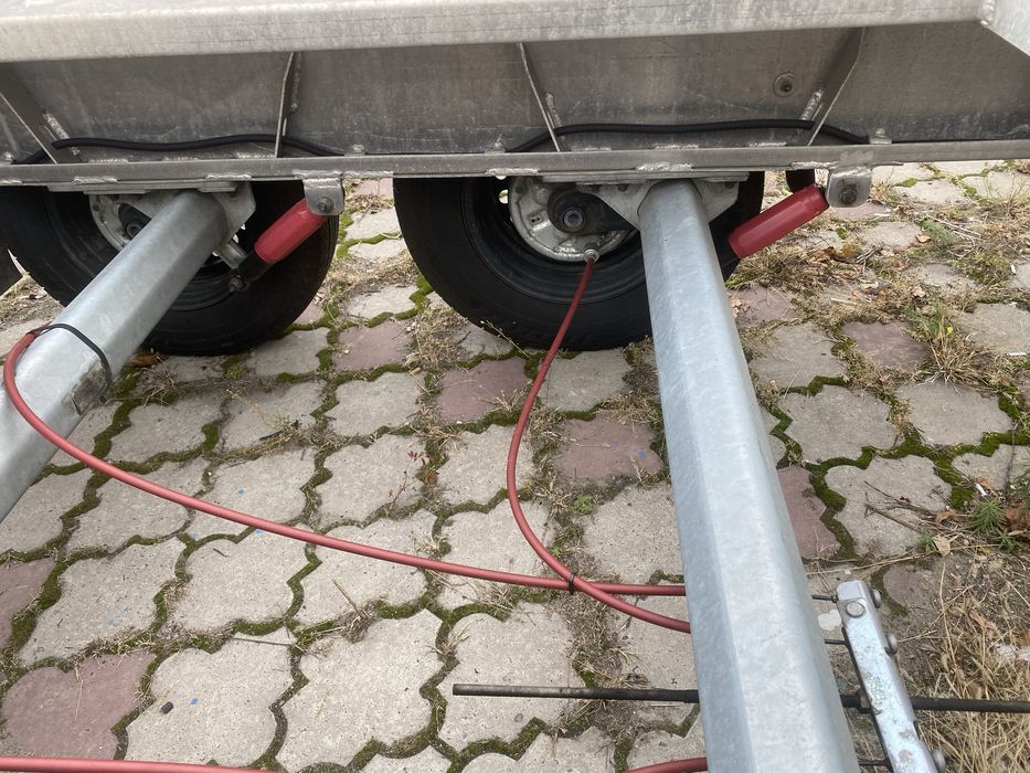 Причіп, лафет алюміневий для Європи