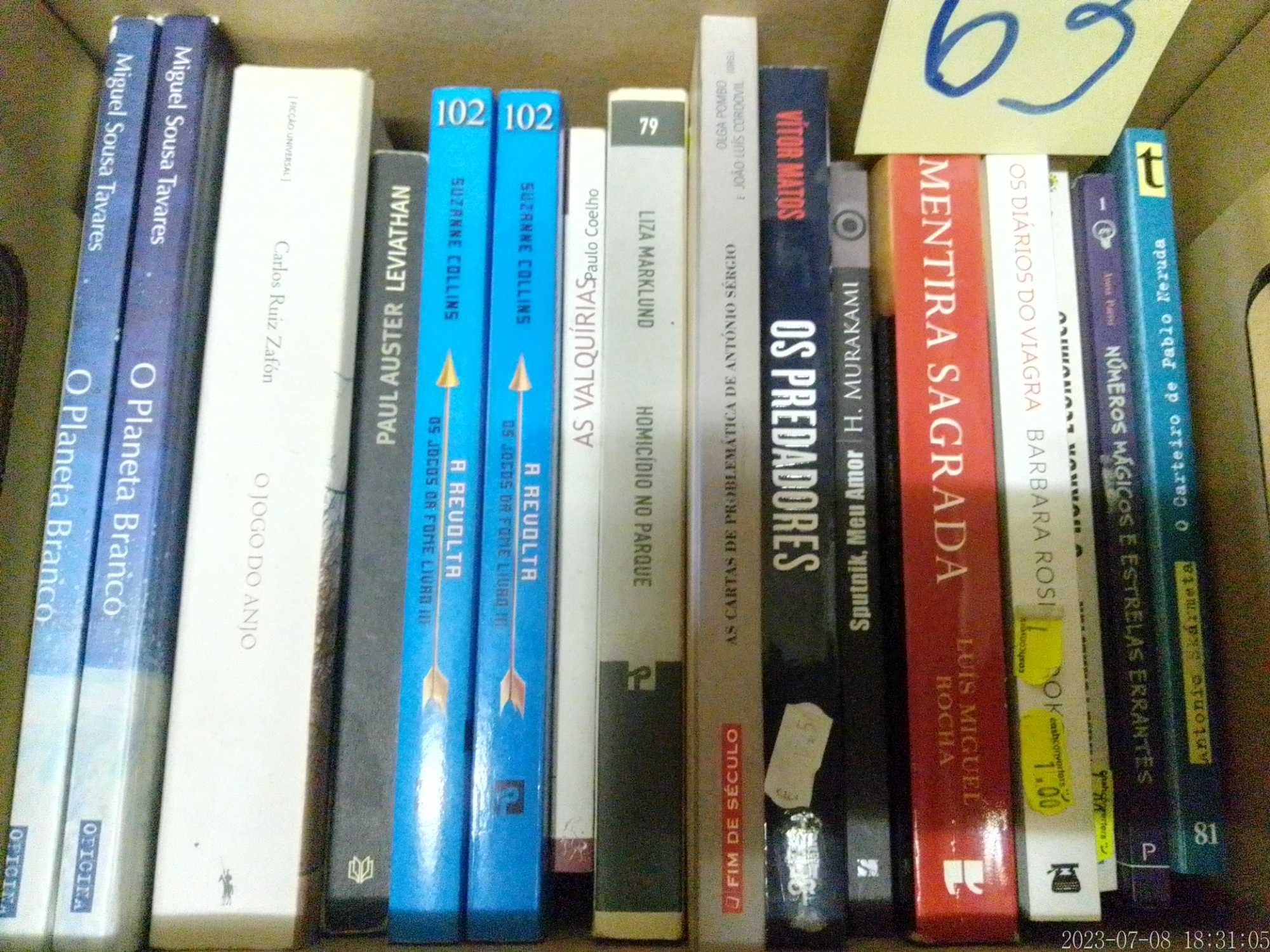 LOTES 63 + 64 - LIVROS Diversos - Vendidos EM SEPARADO - Vários Preços