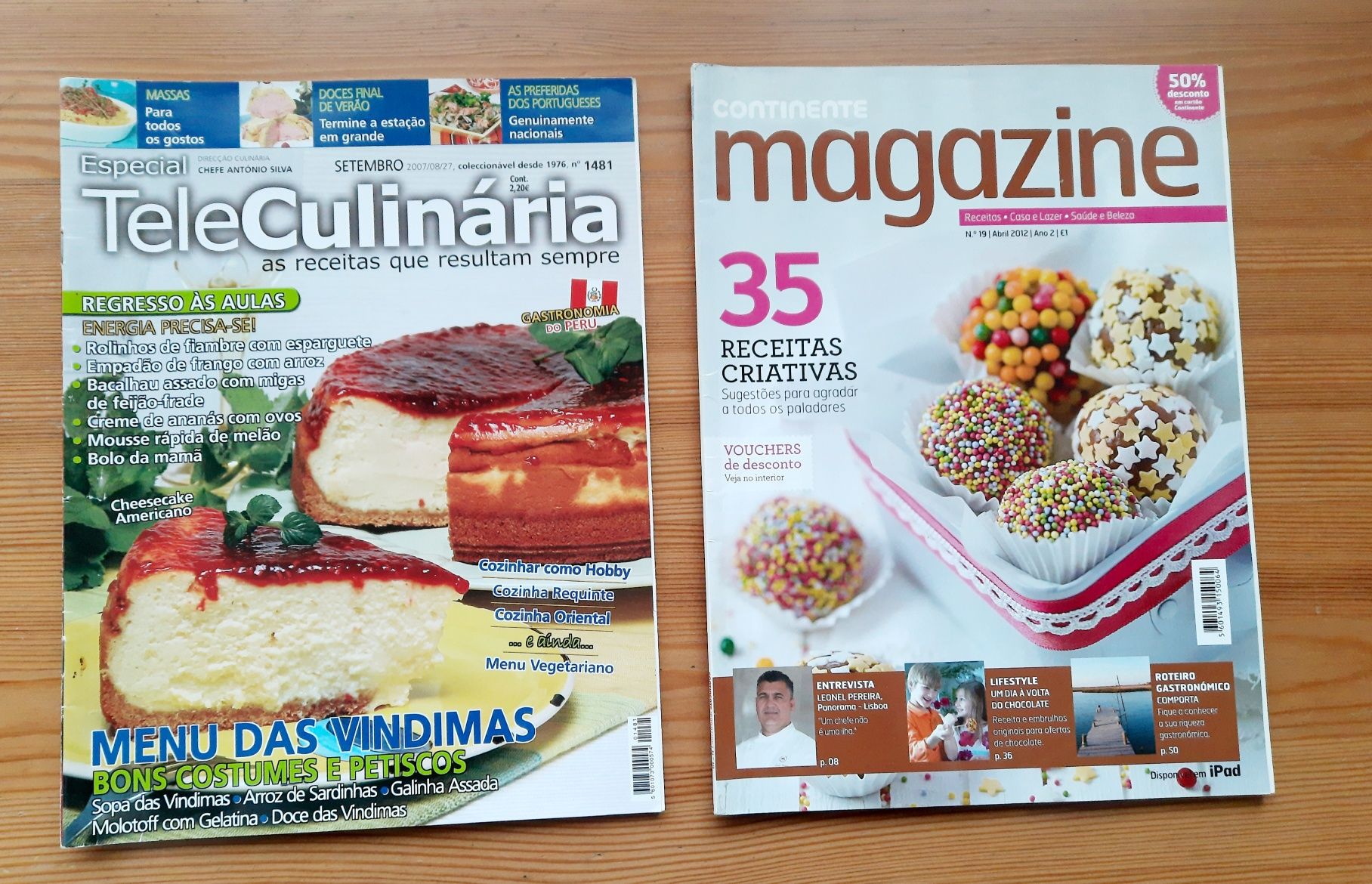 Revistas culinária