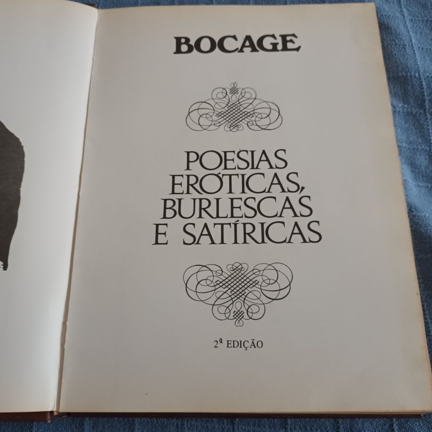 Livro de Bocage poesias