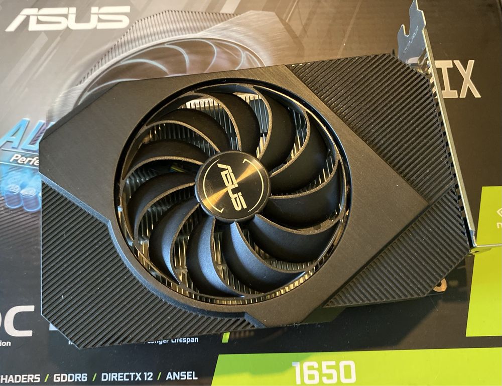 Продам Видеокарту Asus PCI-Ex GeForce GTX 1650 Phoenix OC 4GB