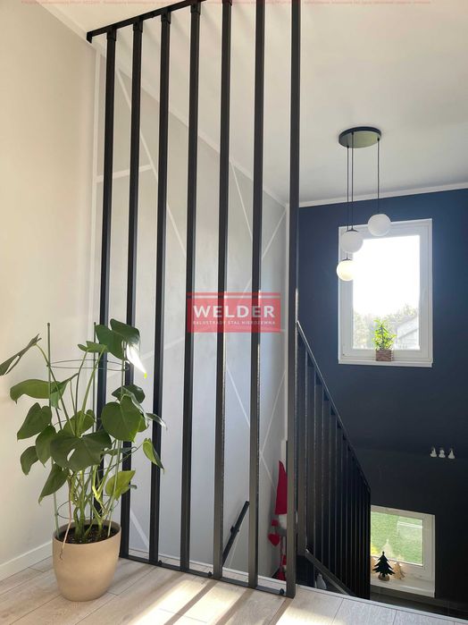 Balustrady Harfa Barierka Balkon Schody Nierdzewna Szklana malowna