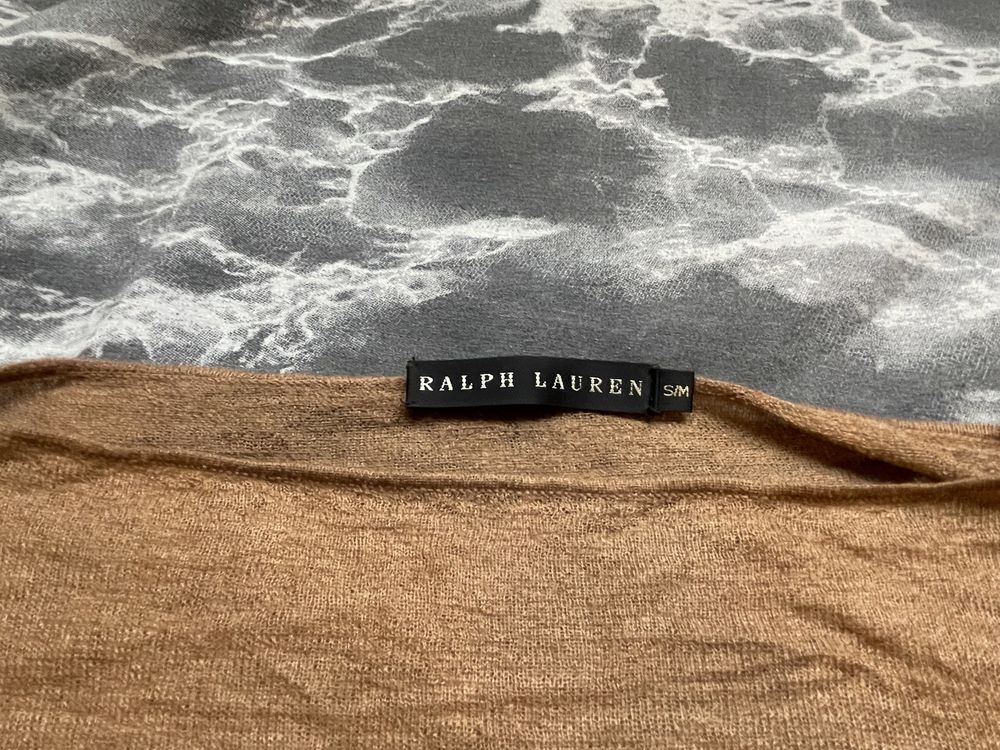 Пончо Ralph Lauren “made in Hong Kong” кашемір шовк