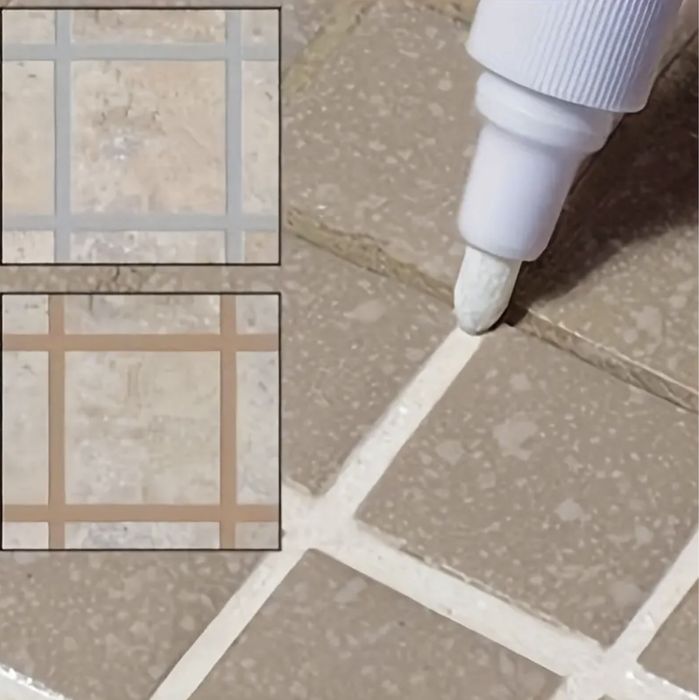 Олівець для фарбування міжплиткових швів. Білий.