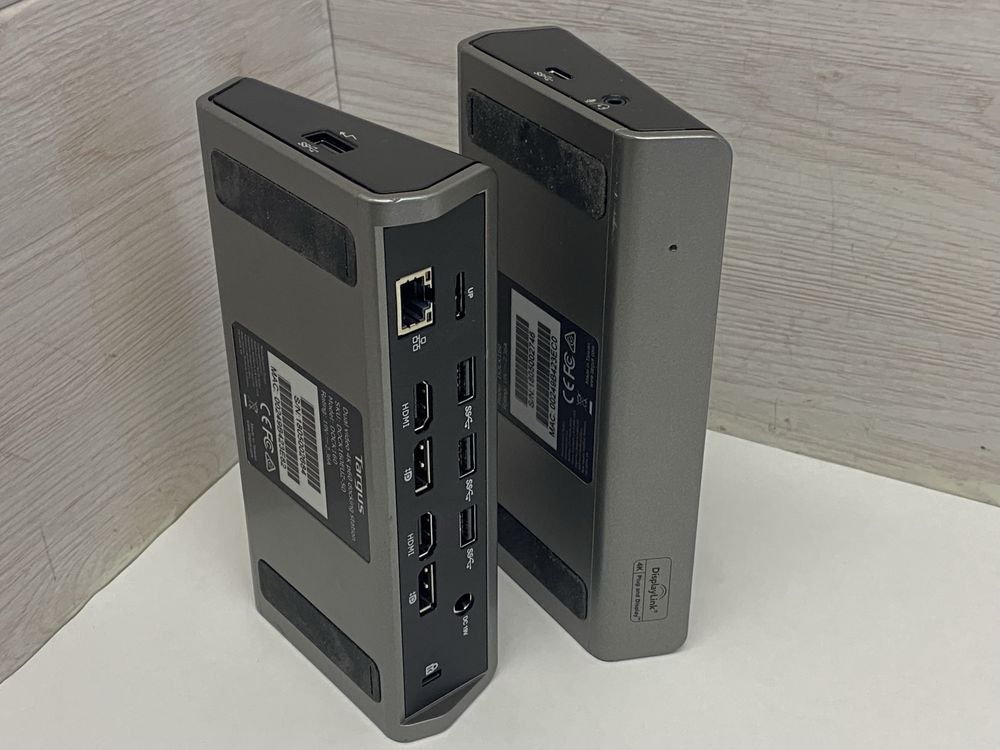 Докстанція Targus Dual Video 4K Docking Station DOCK160