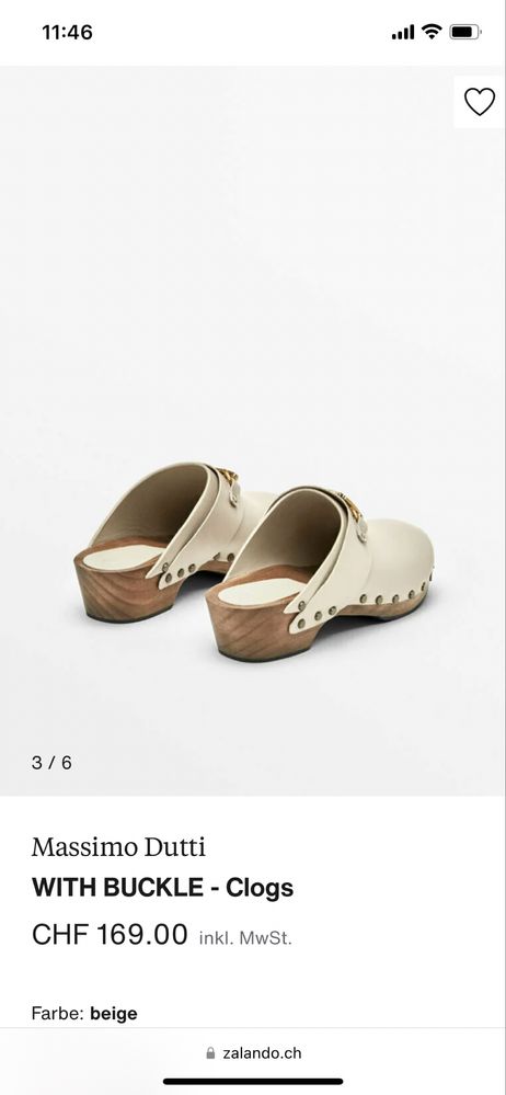 Клогі Massimo Dutti