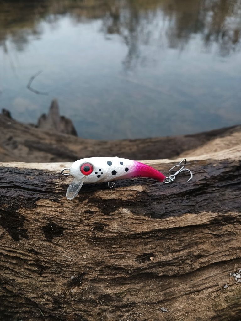 Woblery Pstrągowe 5cm 2.5g LUKI LURES Kotwice BKK